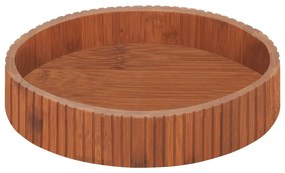 Otočný bambusový organizér na koreničky ø 29 cm Mera – Wenko