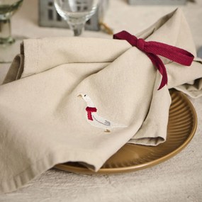 Ib Laursen Vyšívaný obrúsok Goose