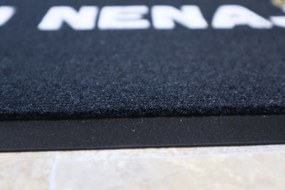 Mercury Flooring, Rohožka Kľúč podo mnou nenájdeš 40x60 cm, 40x60, čiernobiela