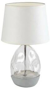 Rabalux 74227 dekoratívna stolná lampa Apolonia, biela, E27, 1x max. 40W, IP20