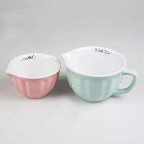 sass & belle Keramické odmerky Retro Pastel - set 4 ks