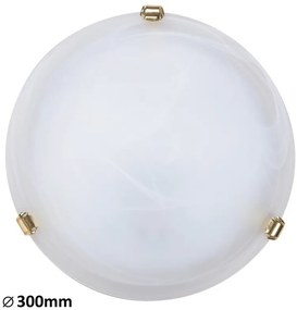 Rabalux ALABASTRO 3201 stropné svietidlo 1x60W | E27 | IP20 - biely alabaster