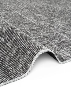 ELLE Decoration, Behúň Brilliance Prisma 106310 Silver Grey z kolekcie Elle, 80x250, šedá, obývacia izba