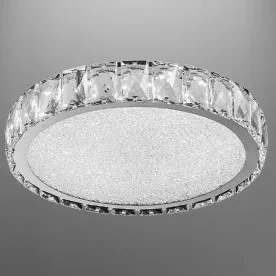 Krištáľ stropnica do obývačky LUXERA 62406 GIRO Ø30