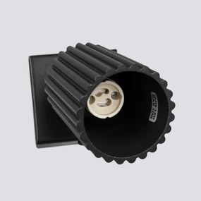 Sollux SL.1578 - Nástenné bodové svietidlo KARBON 1xGU10/10W/230V čierna