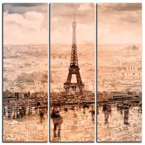 Obraz na plátne - Fotografia z Paríža - štvorec 3109B (105x105 cm)
