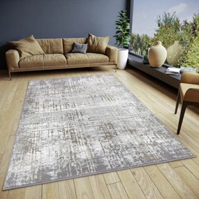 Koberec Hanse Home Shine Abstract krémový / sivý