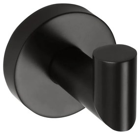 Sapho Sapho, X-ROUND BLACK háčik, čierna matná, XR208B