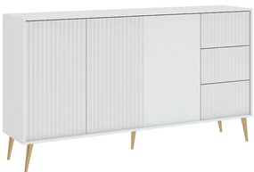 Komoda 3D3S Barcelona biela