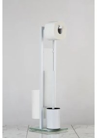 WENKO 21565100 - WC kefa RIVALTA 18x70 cm biela/čierna