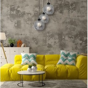 Luster na lanku SOFIA 3xE27/60W/230V čierna