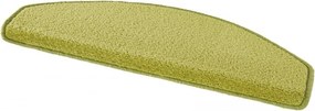 Hanse Home Sada 15ks nášľapov na schody: Fancy 103009 zelené, samolepiaci - 23x65 polkruh (rozmer vrátane ohybu), sada 15 ks