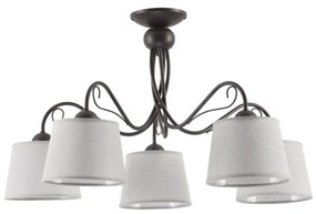 Jupiter 1366 - KM 5 PV - Stropné svietidlo KAMELIA 5xE27/60W/230V