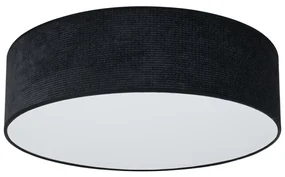 Duolla - LED Stropné svietidlo CORTINA LED/26W/230V pr. 45 cm 4000K čierna DU605779