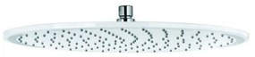 KLUDI A-Qa tanierová horná sprcha, priemer 400 mm, biela, 6434091-00