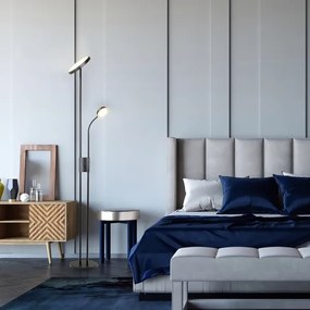 Rabalux 3240-LED Stmievateľná stojacia lampa OPHUS LED/18,5W/230V + LED/4,5W čierna