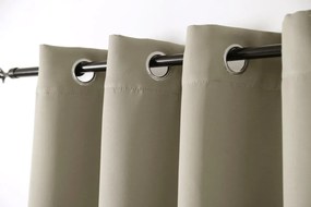 Záves OXFORD 140x250 cm, svetlobéžový Zavesenie: Riasiaca páska