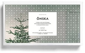 SKANDINAVISK Darčeková sada mini sviečok ÖNSKA (prianie) 3 x 60 g