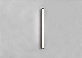 Matne čierne LED nástenné svietidlo (dĺžka 80 cm) Fabio - Trio