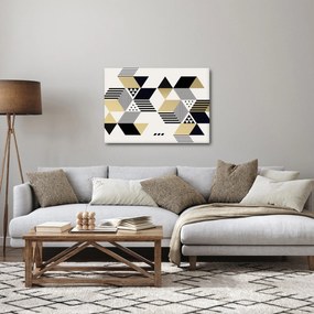 Obraz - Geometrické tvary N⁰1 (70x50 cm)