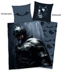 Bavlnená posteľná bielizeň Herding Batman, 135 x200 cm, 80 x 80 cm