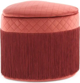 XXXLutz TABURETKA, drevo, plast, textil, kompozitné drevo, 43/42/48 cm - Online Only drobný nábytok - 005937016501