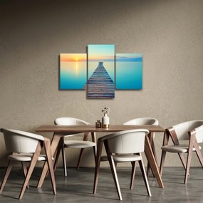 Obraz - Mólo do nekonečna (90x60 cm)