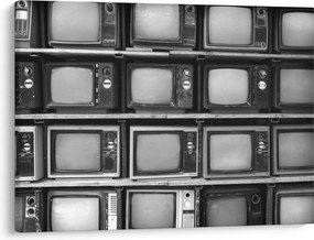 Obraz - Retro televízie (70x50 cm)