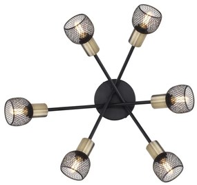 Globo 54028-6S - Prisadený luster FIASTRA 6xE14/40W/230V