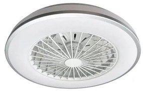 LED Stropné svietidlo s ventilátorom OPAL LED/48W/230V + diaľkové ovládanie