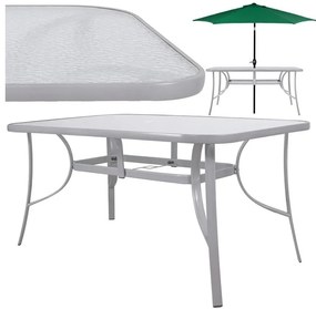 Záhradný stôl SPRINGOS GF1013 - sivý