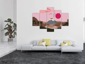 Obraz - Japonsko N⁰2 (150x105 cm)