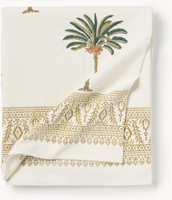 Ručne potlačený obrus Palm Tree