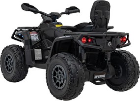 Ramiz Štvorkolka Can Am Outlander ATV s diaľkovým ovládaním čierna