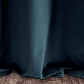 ZATEMŇOVACÍ ZÁVES NA KRÚŽKOCH PIERRE 140X250 CM NÁMORNÍCKA MODRÁ