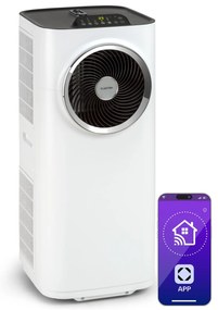 Kraftwerk Smart 12K, mobilná klimatizácia 3 v 1, 12 000 BTU, ovládanie cez aplikáciu, biela