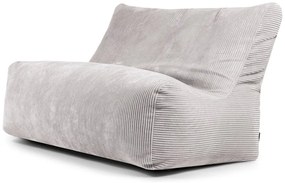 Svetlosivý menčestrový sedací vak Sofa Seat Lounge – SLOWDOWN