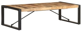 Konferenčný stolík 140x70x40 cm, surové mangové drevo 321584