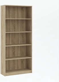 Vintino Regál DERIUS – dub sonoma-80cm