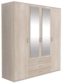 Šatníková skriňa Ozyrys 200 cm, sonoma