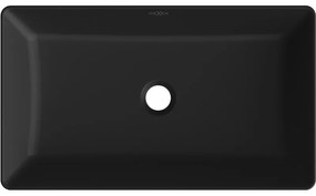 Mexen NADIA umývadlo, 60 x 35 cm, čierna matná, 21616085