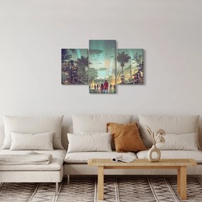 Obraz - mesto v budúcnosti (90x60 cm)