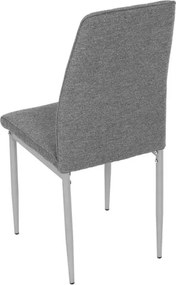 Jedálenská stolička sivá DCL-379 GREY2