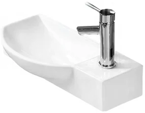 Mexen Hugo umývadlo na dosku ľavé 50 x 23 cm, biela - 21255000L