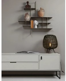 Stolná lampa MOZA 1xE27/60W/230V bambus zelená