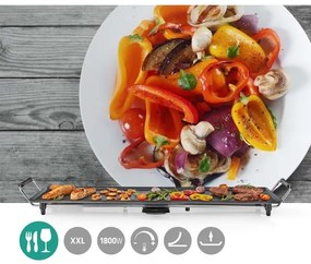 Nedis FCTE110EBK90 - Stolný gril Teppanyaki 1800W/230V