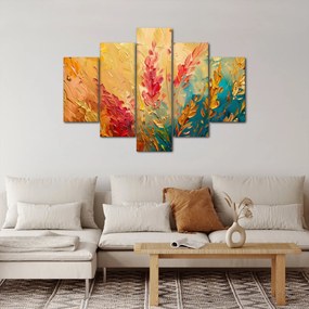 Obraz - Maľba poľa (150x105 cm)