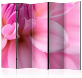 Paraván - Flower petals - dahlia II [Room Dividers] Veľkosť: 225x172, Verzia: Akustický