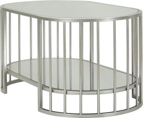 Konferenčný stolík Smirne 90 cm strieborný