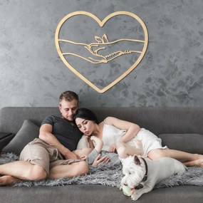 DUBLEZ | Nástenná dekorácia - Psia láska